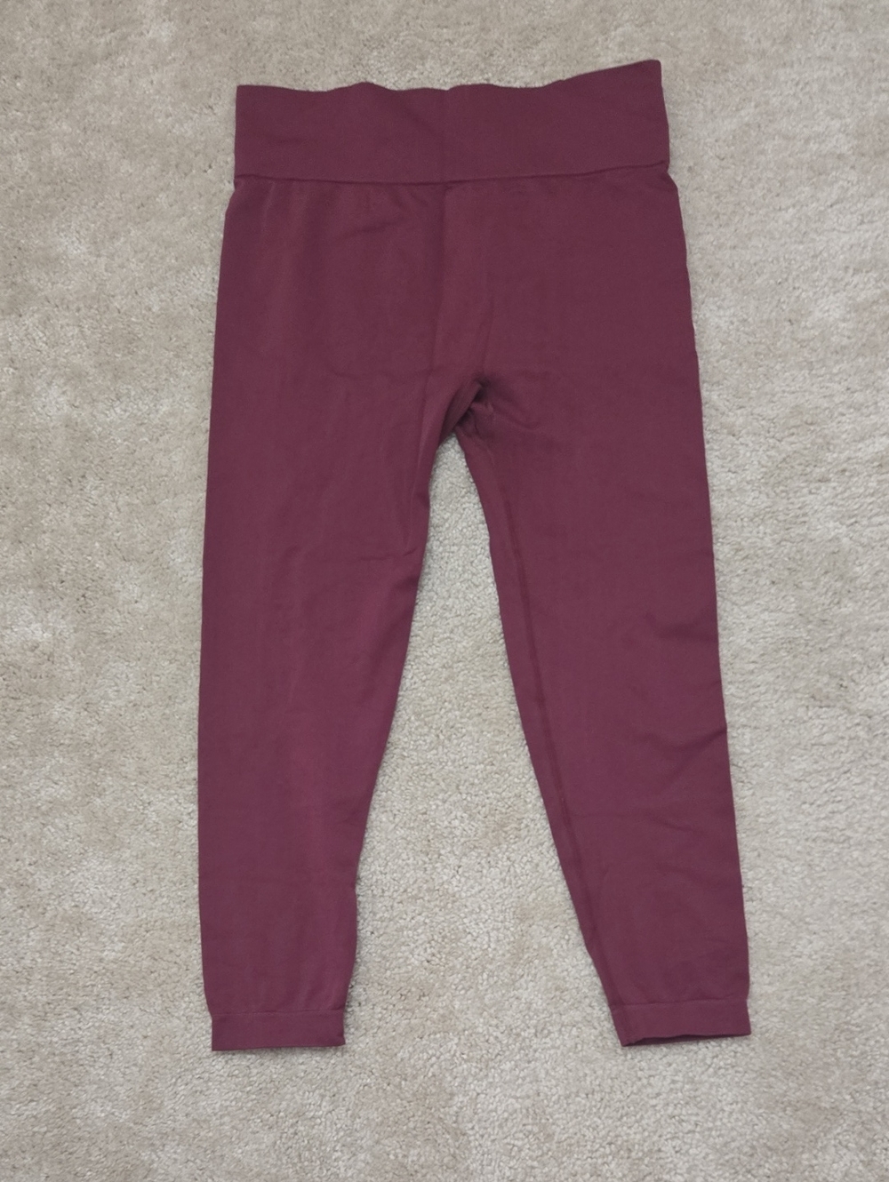 Womens Leggings Maroon XL